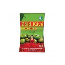 Zöld Kávé + Chili kapszula - 60db
