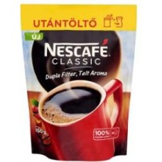 Nescafé Classic kávé 150g utántöltő