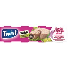 Twist PINK Tonhaltörzs olívaolajban 4x80g/4x52g