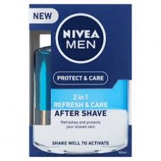 Nivea csomag Protect&Care borotvahab + Protect&Care 2in1 frissítő és ápoló after shave lotion