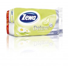 Zewa Deluxe 3 rétegű toalettpapír 16 tekercs Kamilla, Fehér